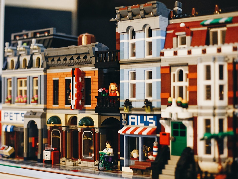 Building an entire town starts with one brick