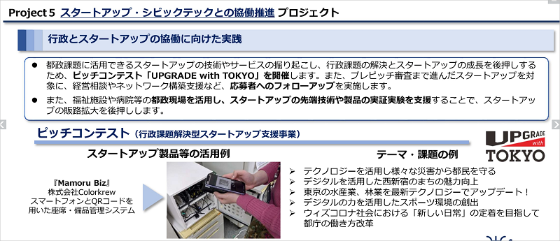 Up Grade With Tokyo小池都知事会見資料